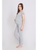 Одежда для дома артикул: Брюки женские для беременных, серый меланж от Style Margo - вид 3