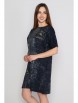 Платье артикул: Платье Фронт, темно-синий от Style Margo - вид 5