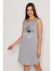 Сорочка артикул: Сорочка Амур, серый от Style Margo - вид 1