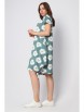 Блузка артикул: Платье Пятнашки, зеленый от Style Margo - вид 3