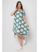 Блузка артикул: Платье Пятнашки, зеленый от Style Margo - вид 4