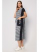 Платье артикул: Платье Линия plus, темно-синий от Style Margo - вид 4