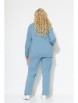 Брючный костюм артикул: 2060 голубой от Stefany - вид 2