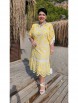Платье артикул: 20703 желтый+белый от Vittoria Queen - вид 5
