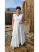 Платье артикул: 20453 белый от Vittoria Queen - вид 4