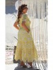 Платье артикул: 21653 желтый+белый от Vittoria Queen - вид 2