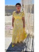 Платье артикул: 21653 желтый+белый от Vittoria Queen - вид 4