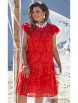 Платье артикул: 21453 красный от Vittoria Queen - вид 1