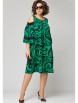 Нарядное платье артикул: 7145 зеленый принт от Eva Grant - вид 4