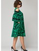 Нарядное платье артикул: 7145 зеленый принт от Eva Grant - вид 7