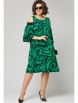 Нарядное платье артикул: 7145 зеленый принт от Eva Grant - вид 1