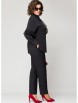Блузка артикул: 7136-1 черный+кружево от Eva Grant - вид 10