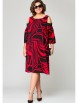Нарядное платье артикул: 7145 красный принт от Eva Grant - вид 10