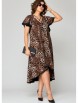 Нарядное платье артикул: 7223 леопард принт от Eva Grant - вид 6