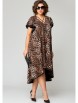Нарядное платье артикул: 7223 леопард принт от Eva Grant - вид 1
