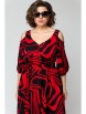 Нарядное платье артикул: 7281 красный от Eva Grant - вид 3