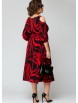 Нарядное платье артикул: 7281 красный от Eva Grant - вид 5