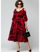 Нарядное платье артикул: 7281 красный от Eva Grant - вид 7