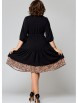 Нарядное платье артикул: 7246 черный от Eva Grant - вид 2