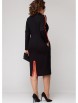 Платье артикул: 7297 черный с оранжевым от Eva Grant - вид 2