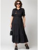 Платье артикул: 7200 черный+леопард от Eva Grant - вид 1