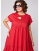 Платье артикул: 7327Х красный от Eva Grant - вид 3