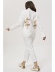Брючный костюм артикул: 3040 белый от Ma Сherie - вид 2