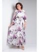 Нарядное платье артикул: 1-026 бело-фиолетовый от Pocherk - вид 10