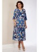Нарядное платье артикул: М-101 синий от ЛимоГолд - вид 6