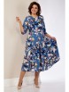 Нарядное платье артикул: М-101 синий от ЛимоГолд - вид 1
