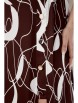 Нарядное платье артикул: М-103 шоколад с молоком от ЛимоГолд - вид 3