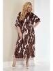 Нарядное платье артикул: М-103 шоколад с молоком от ЛимоГолд - вид 6