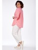 Брючный костюм артикул: М-1206А розовый, белый от Карина Делюкс - вид 2