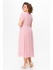 Платье артикул: 741 нежно-розовый в белый горох от Swallow - вид 2