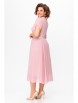 Платье артикул: 741 нежно-розовый в белый горох от Swallow - вид 6
