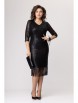 Нарядное платье артикул: 1045-4 чёрный от Avanti - вид 1