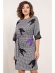Платье артикул: С-118-1 черный/белый от Avanti - вид 3