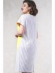 Платье артикул: 1625-1 белый/желтый от Avanti - вид 2