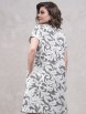 Платье артикул: 1626-2 белый/серый от Avanti - вид 2