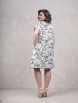 Платье артикул: 1626-2 белый/серый от Avanti - вид 4
