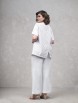 Брючный костюм артикул: 1631-2 белый/серый от Avanti - вид 2