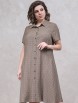 Платье артикул: 1634-2 коричневый от Avanti - вид 1