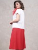 Юбочный костюм артикул: 1638 красный/белый от Avanti - вид 2