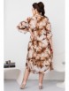 Нарядное платье артикул: 1-2643 коричневый от Romanovich Style - вид 2
