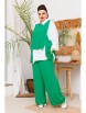Брючный костюм артикул: 3-2510 зелёный от Romanovich Style - вид 5