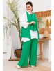 Брючный костюм артикул: 3-2510 зелёный от Romanovich Style - вид 1