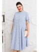 Платье артикул: 1-2526Г голубой от Romanovich Style - вид 3