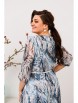 Нарядное платье артикул: 1-2607К серо-голубой от Romanovich Style - вид 4