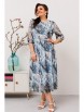 Нарядное платье артикул: 1-2607К серо-голубой от Romanovich Style - вид 7