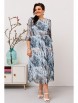 Нарядное платье артикул: 1-2607К серо-голубой от Romanovich Style - вид 10